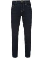 Current/elliott Cropped Skinny Jeans - Blue