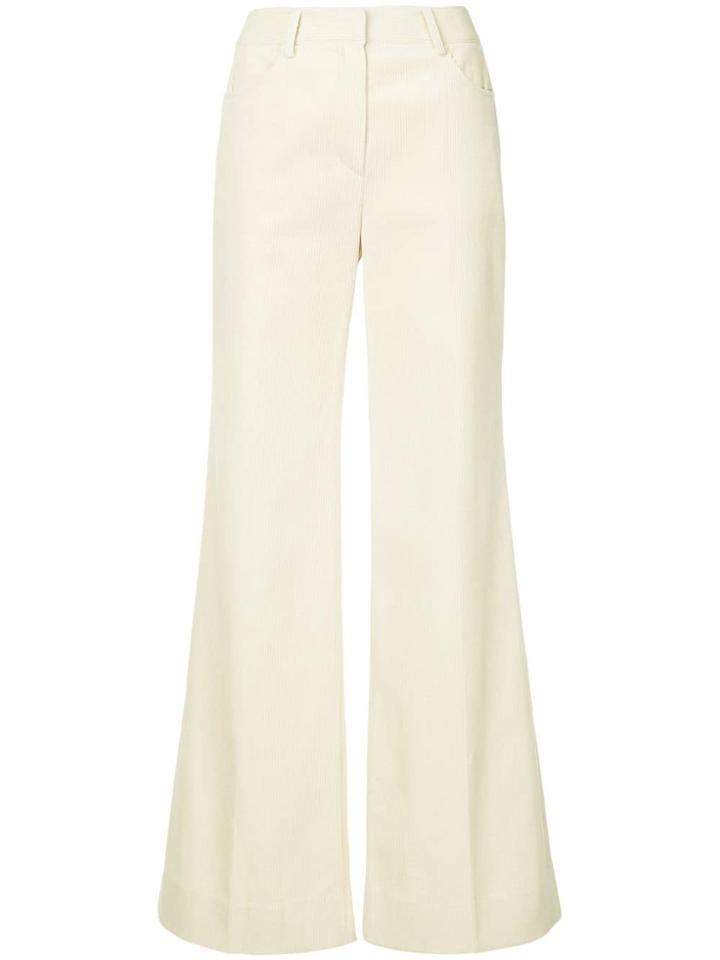 System Wide Leg Trousers - Nude & Neutrals