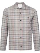 Stephan Schneider Slim Fit Plaid Shirt - Blue