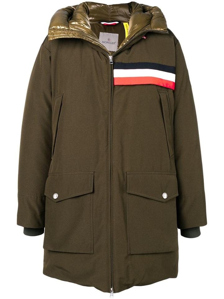 Moncler Celan Coat - Brown