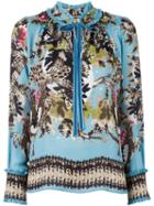 Roberto Cavalli 'day Dream' Tie-neck Blouse