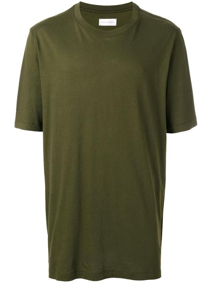 Faith Connexion Over T-shirt, Men's, Size: Small, Green, Cotton