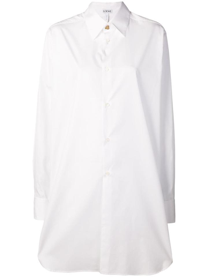 Loewe Oversized Poplin Shirt - White