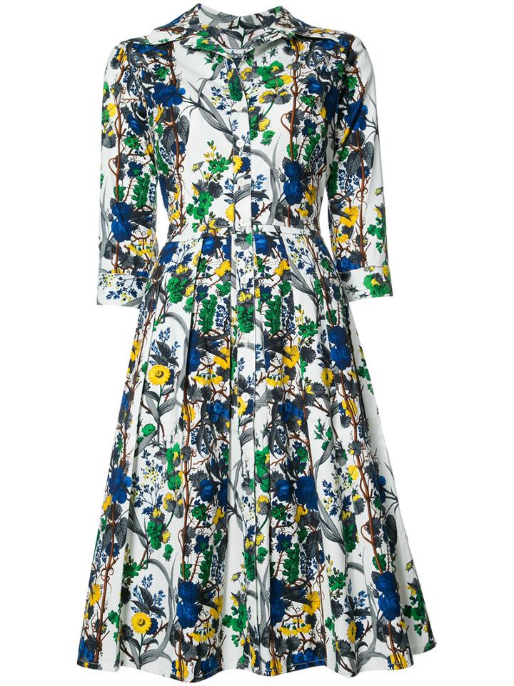 Samantha Sung Audrey Queen Mary Dress, Women's, Size: 10, White, Cotton/spandex/elastane