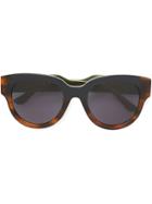 Marni Eyewear Tortoiseshell Effect Sunglasses - Brown