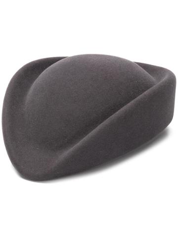 Nina Ricci Pillbox Hat - Grey