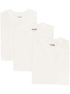 Jil Sander Crew Neck T-shirt Set - White