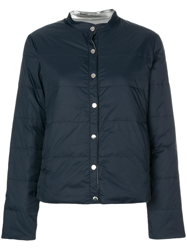 Emporio Armani Reversible Puffer Jacket - Blue