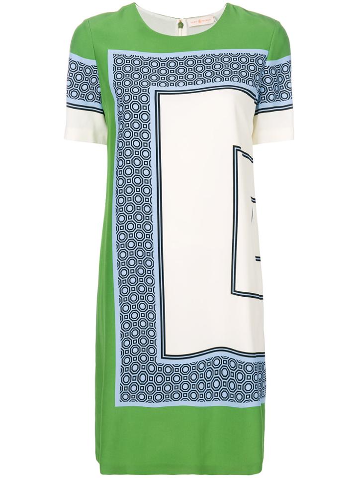 Tory Burch Asymmetric T-shirt Dress - Multicolour