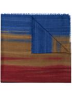 Ermenegildo Zegna Colour Blocked Scarf - Multicolour