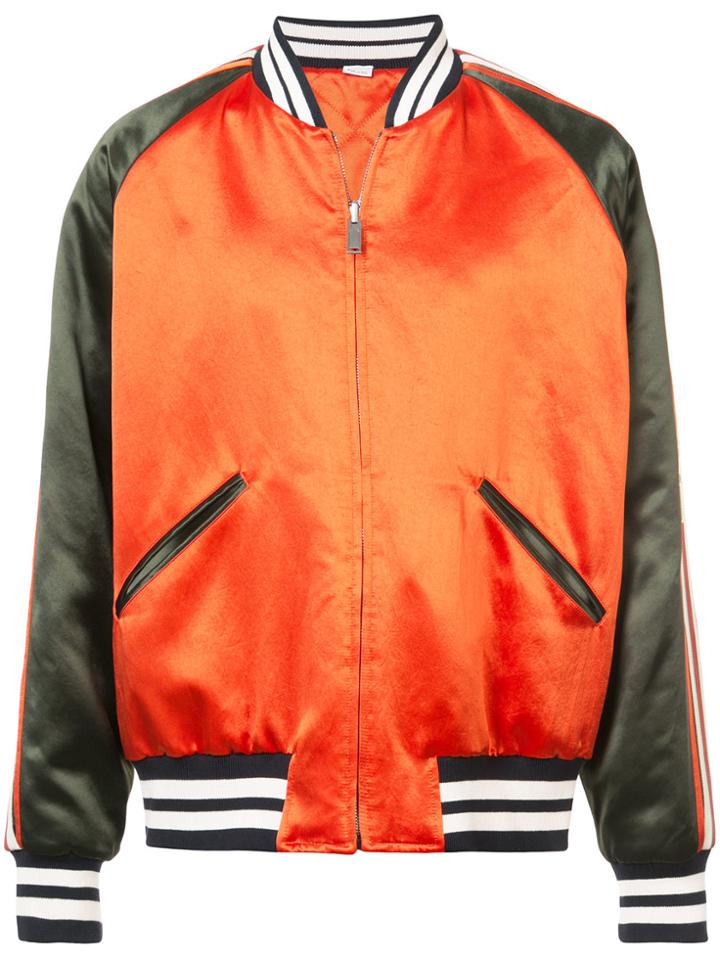 Gucci Sateen Bomber Jacket - Green