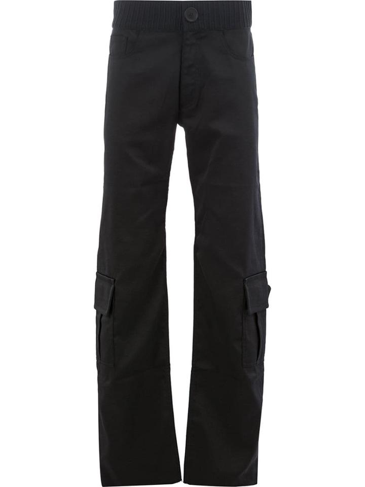 Wales Bonner Cargo Trousers - Black