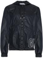 Givenchy Large Logo Hooded Jacket - Black
