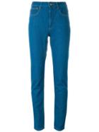 A.p.c. Slim Fit Jeans, Women's, Size: 30, Blue, Cotton
