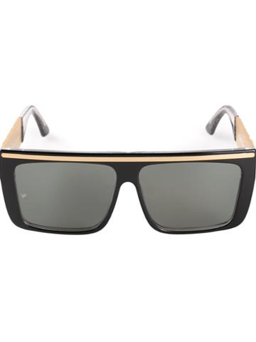 Vintage Frames 'love/hate' Sunglasses, Adult Unisex, Black, Acetate