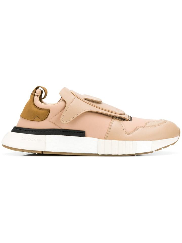 Adidas Embossed Logo Sneakers - Neutrals