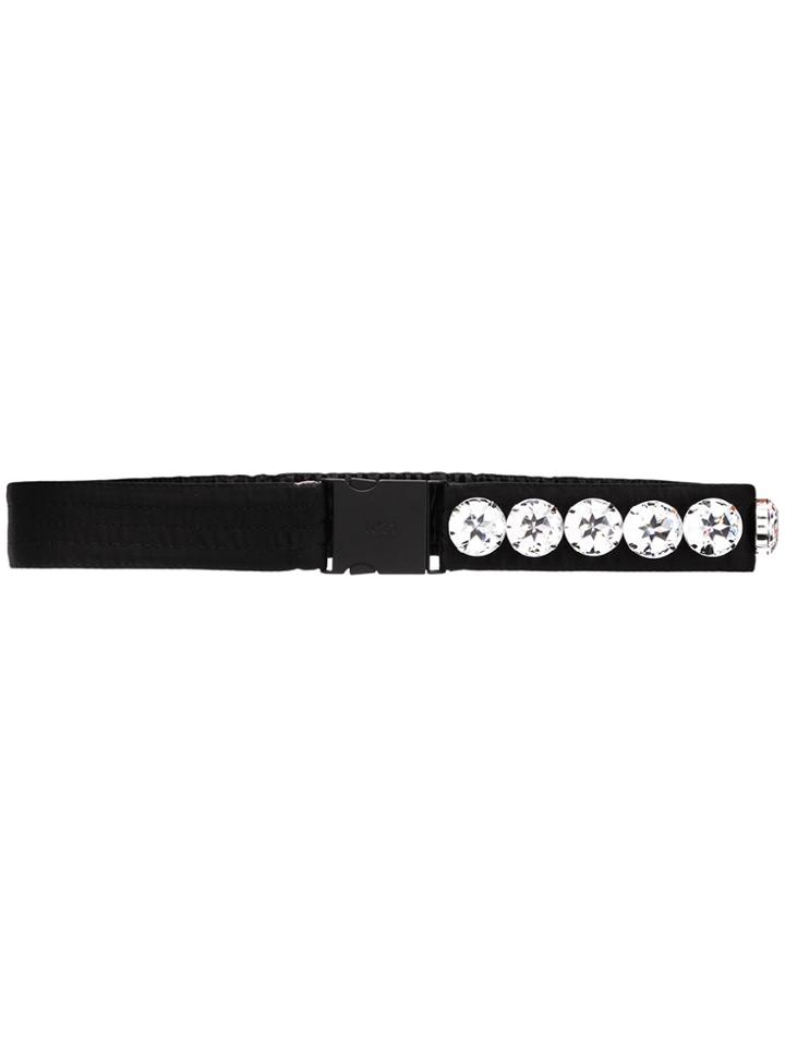 No21 Crystal Belt - Black
