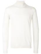 Roberto Collina Roll-neck Jumper - White