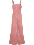 Alice Mccall Quincy Zip Front Overalls - Pink
