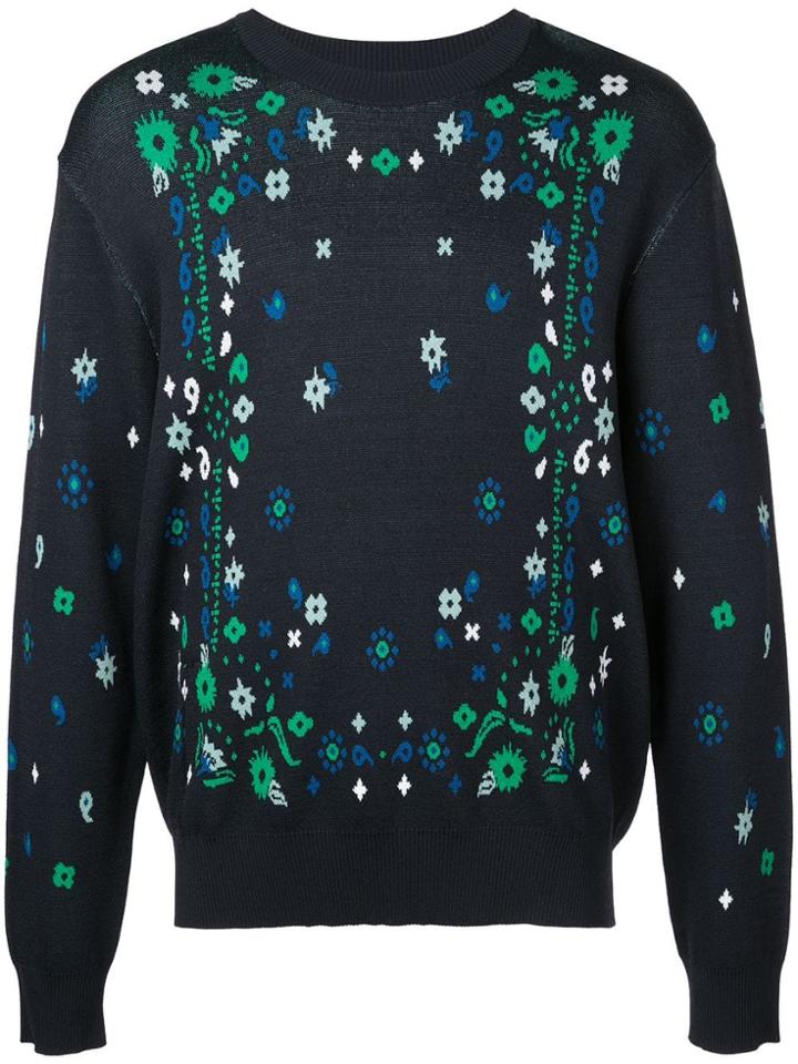 Opening Ceremony Collegiate Sweater - Blue