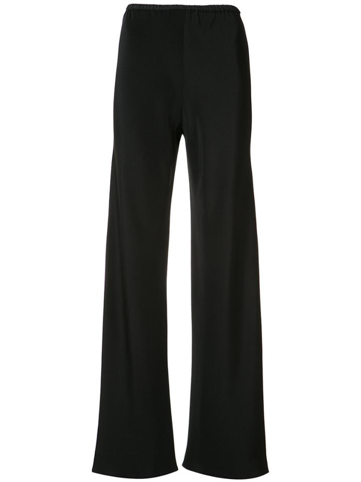 Peter Cohen High-rise Flared Trousers - Black