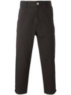 Société Anonyme Tapered Cropped Trousers, Adult Unisex, Size: Large, Black, Cotton