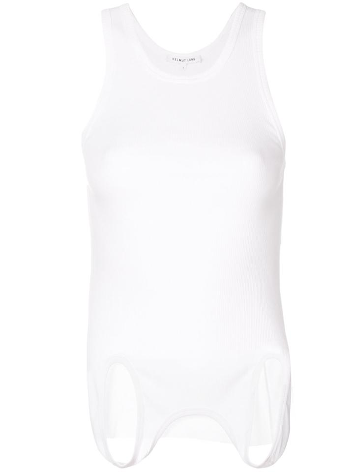 Helmut Lang Optic Tank Top - White