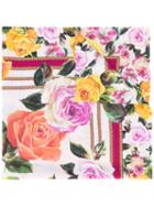 Dolce & Gabbana - Rose (pink) Print Scarf - Women - Silk - One Size, Silk