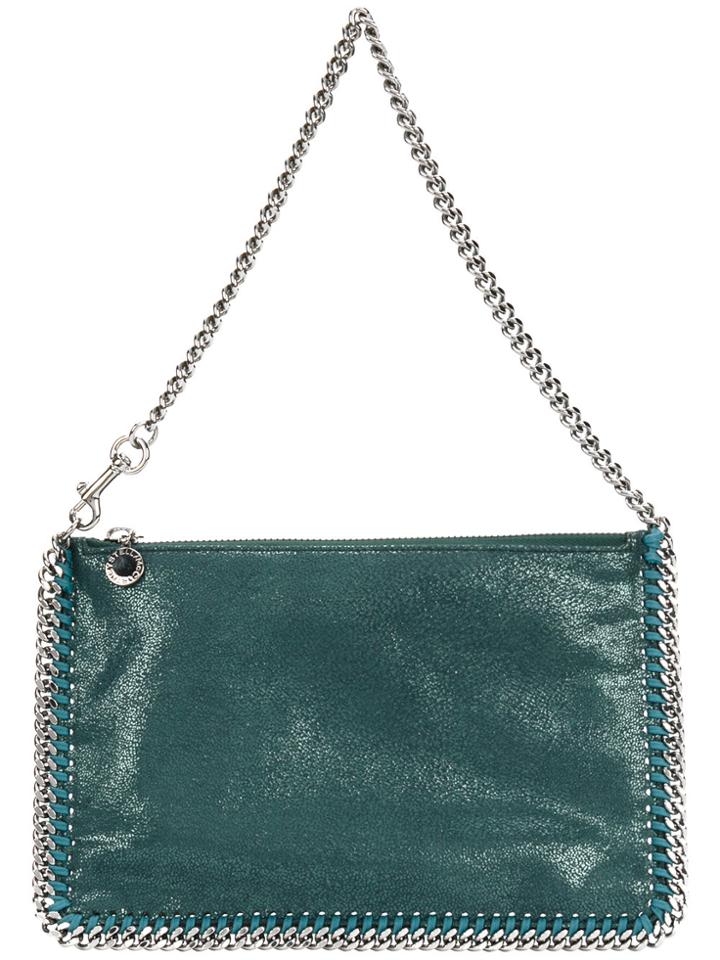 Stella Mccartney Falabella Clutch Bag - Green