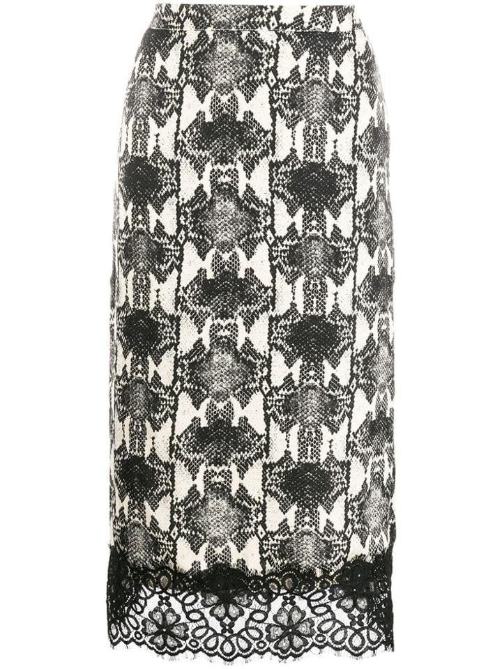 Essentiel Antwerp Printed Midi Skirt - Neutrals
