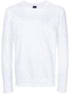 Boss Hugo Boss Embossed Logo Sweatshirt - White