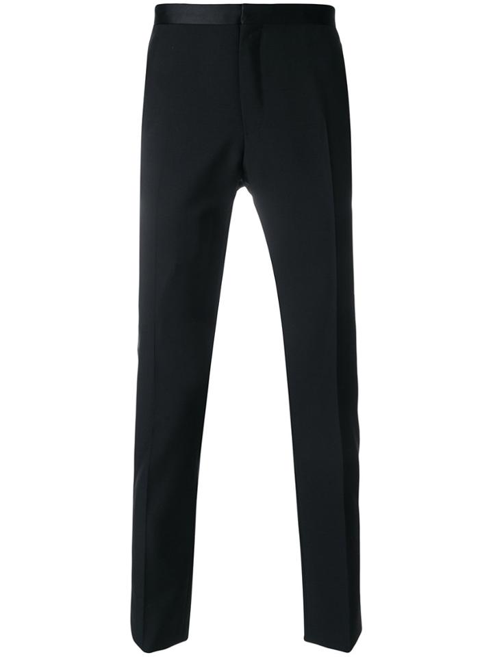 Lanvin Satin Waistband Trousers - Black