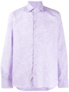 Etro Paisley Long-sleeve Shirt - Purple
