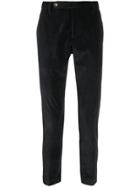 Entre Amis Corduroy Tailored Trousers - Blue