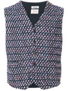 Coohem Tweed Waistcoat - Pink & Purple