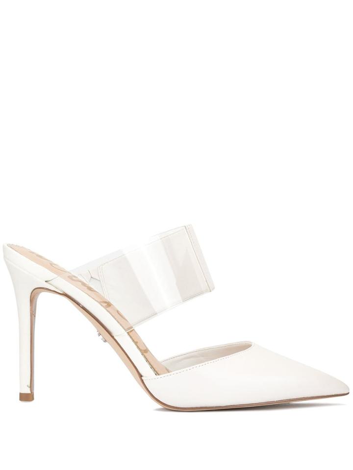 Sam Edelman Hope Mules - White
