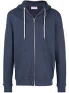 John Elliott Zip-up Hoody - Blue