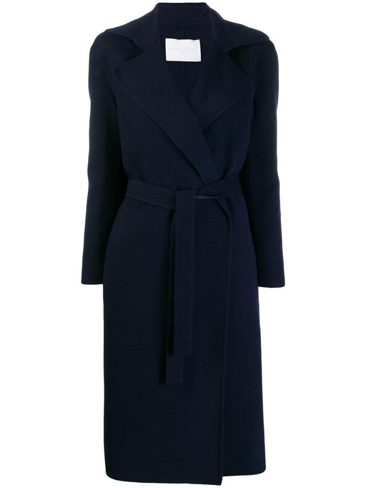 Fabiana Filippi Tie Waist Coat - Blue