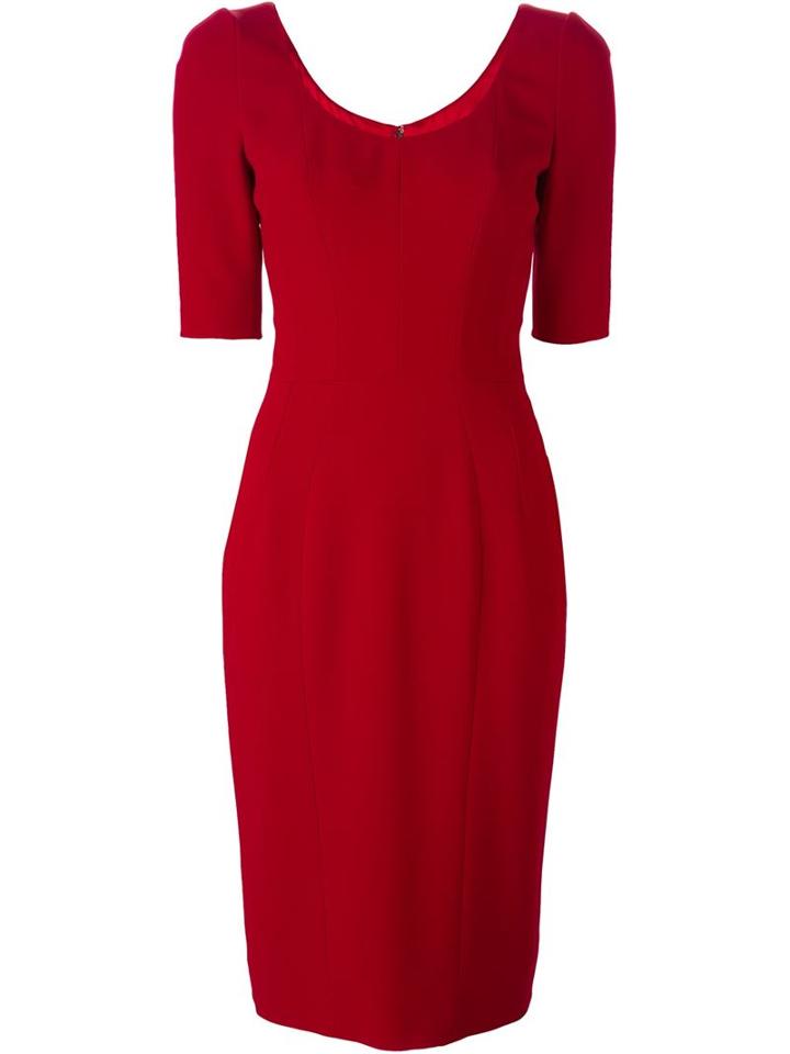 Dolce & Gabbana Fitted Midi Dress