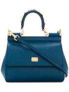 Dolce & Gabbana Sicily Mini Tote Bag - Blue