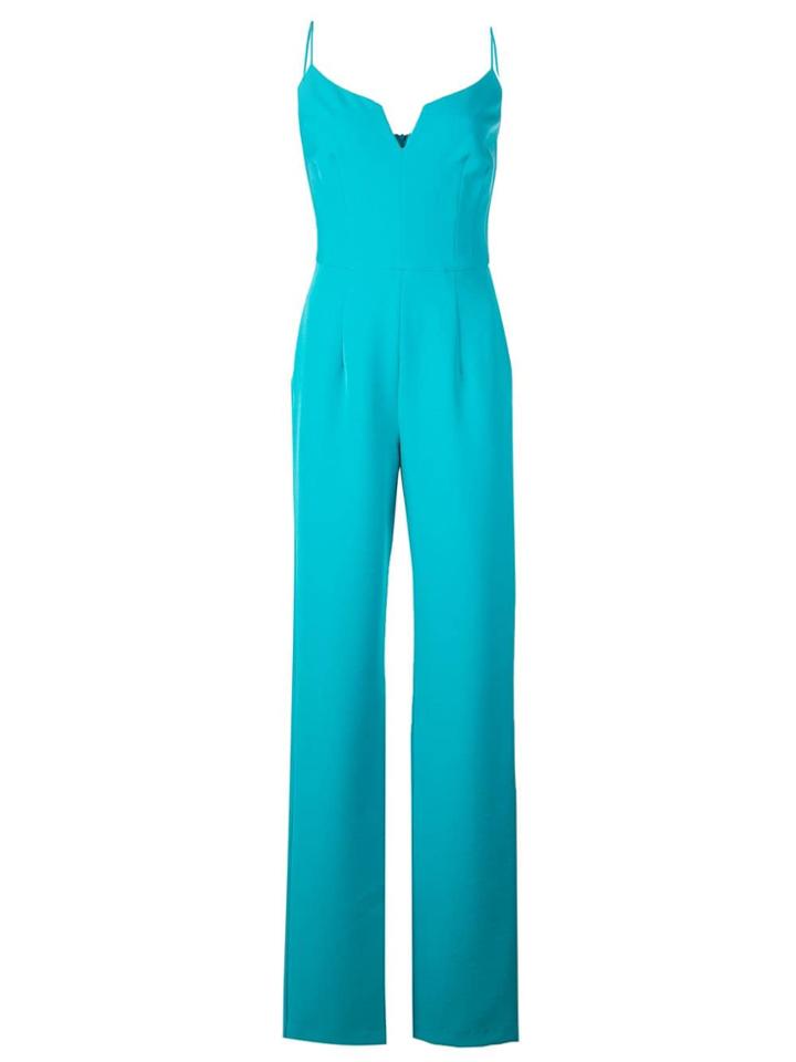 Black Halo Tailored Sleeveless Jumpsuit - Blue