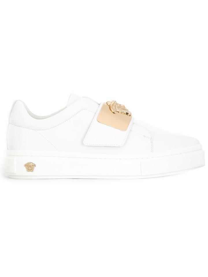 Versace Medusa Bar Strap Sneakers