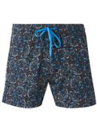 Fendi - Printed Swim Shorts - Men - Polyamide/spandex/elastane - 54, Blue, Polyamide/spandex/elastane