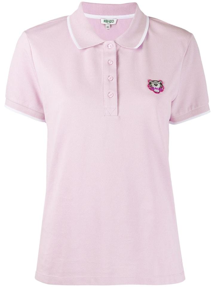 Kenzo Tiger Polo Top - Pink