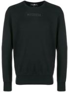 Hydrogen Long Sleeved Logo T-shirt - Black