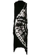 Uma Raquel Davidowicz Rodeo Tie Dye Midi Dress - Black