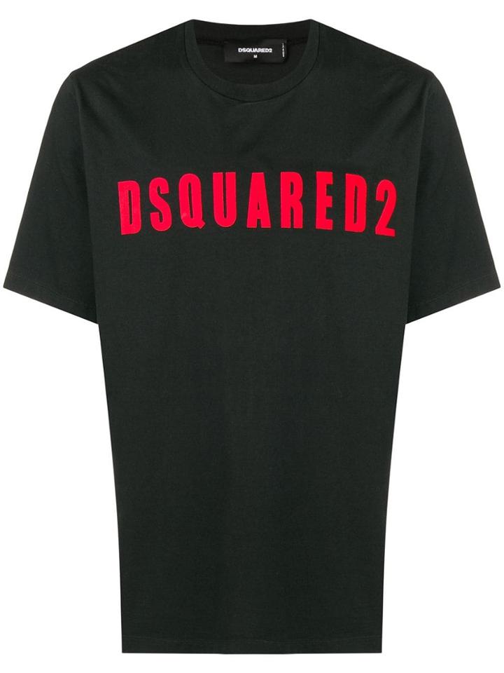 Dsquared2 Round Neck T-shirt - Black