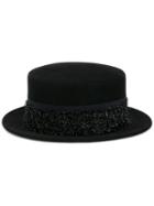 Maison Michel Felt 'auguste' Hat - Black