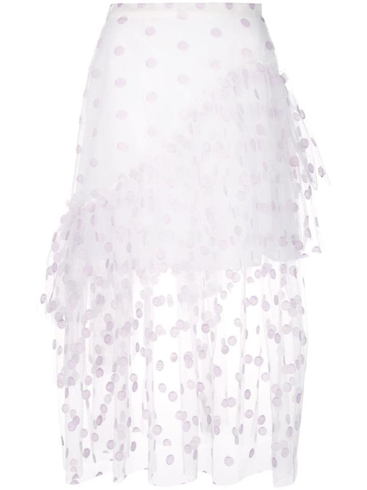 Jill Stuart Frill Layered Skirt - White