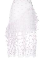 Jill Stuart Frill Layered Skirt - White